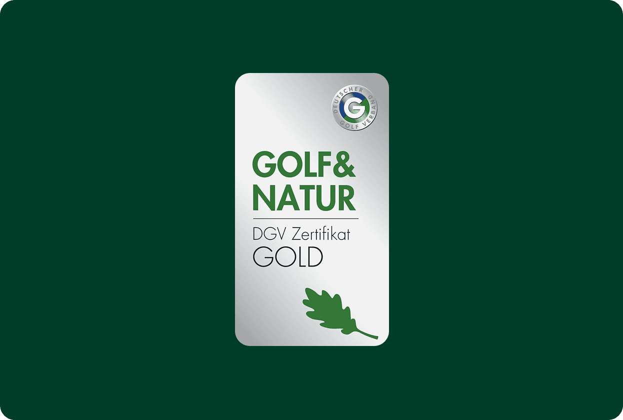 DGV-Zertifikat Gold "Golf & Natur"